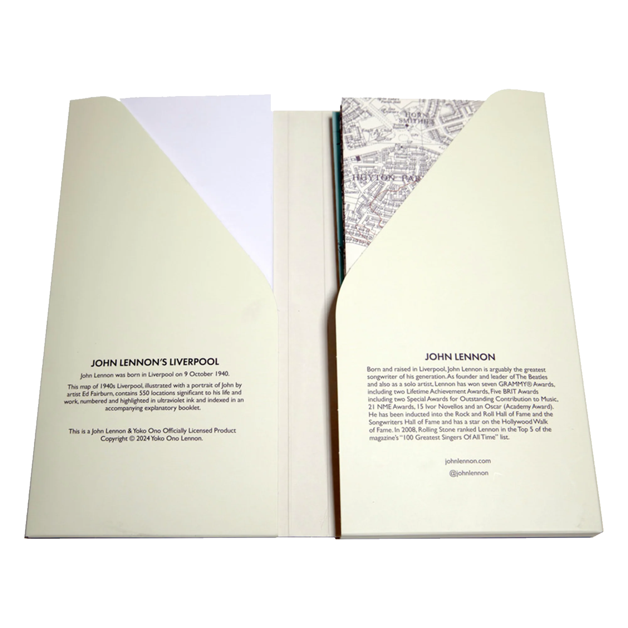 “John Lennon’s Liverpool”<BR>Map & Booklet - Image 3