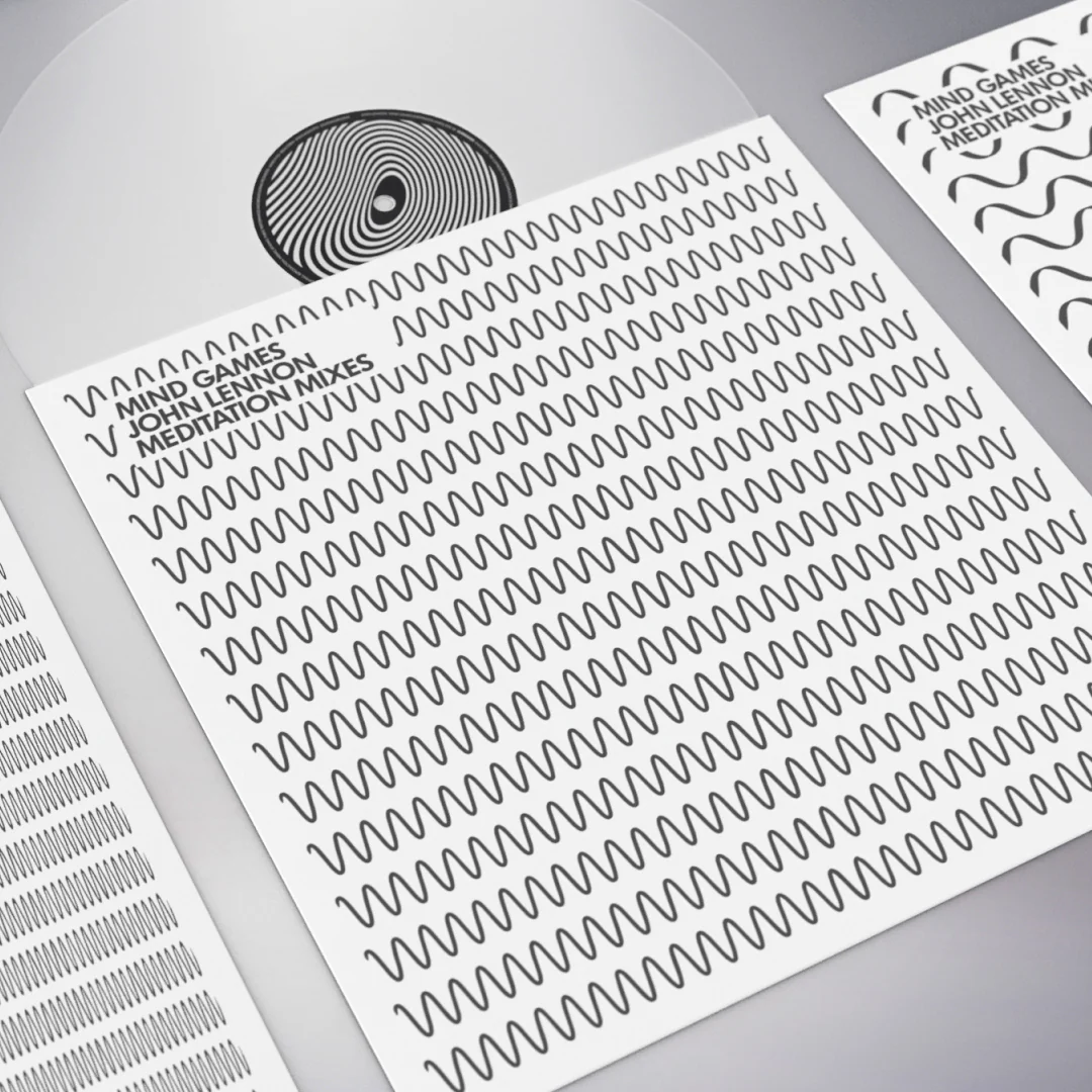 Meditation Mixes of Mind Games: Clear Vinyl 3LP - Image 4