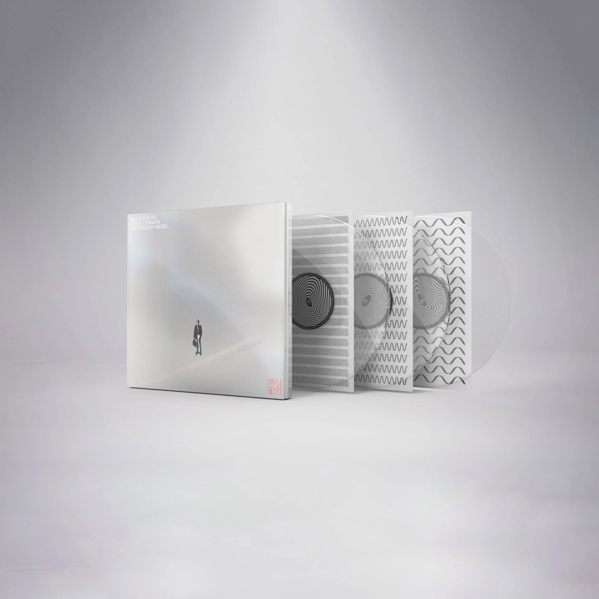Meditation Mixes of Mind Games: Clear Vinyl 3LP - Image 5