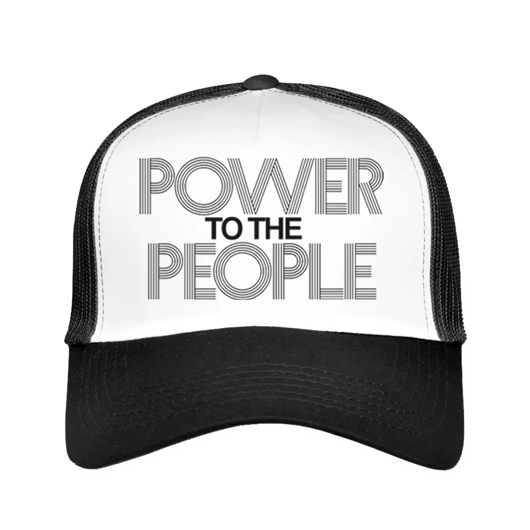 Power to the People Trucker Hat