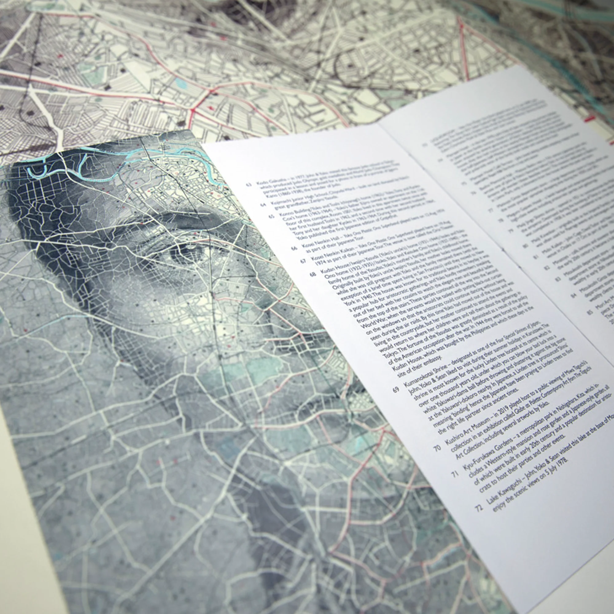 “Yoko Ono’s Tokyo”<BR>Map & Booklet - Image 2