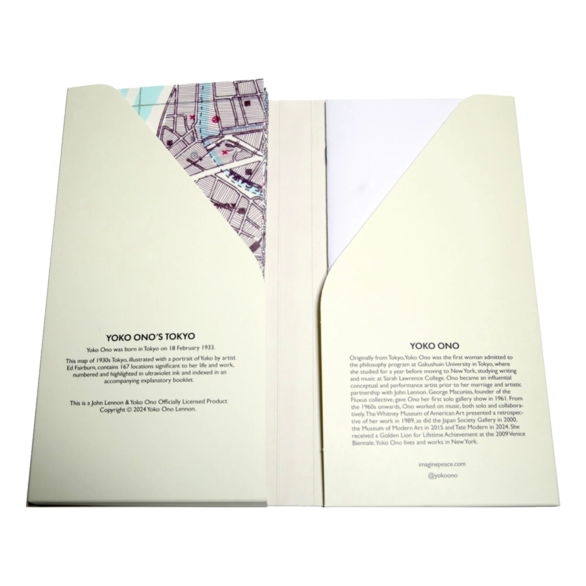 “Yoko Ono’s Tokyo”<BR>Map & Booklet - Image 3